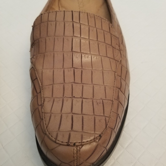 Aerosoles Alligator Print Beige Mule Shoes Size 8M See Photos - Picture 2 of 8